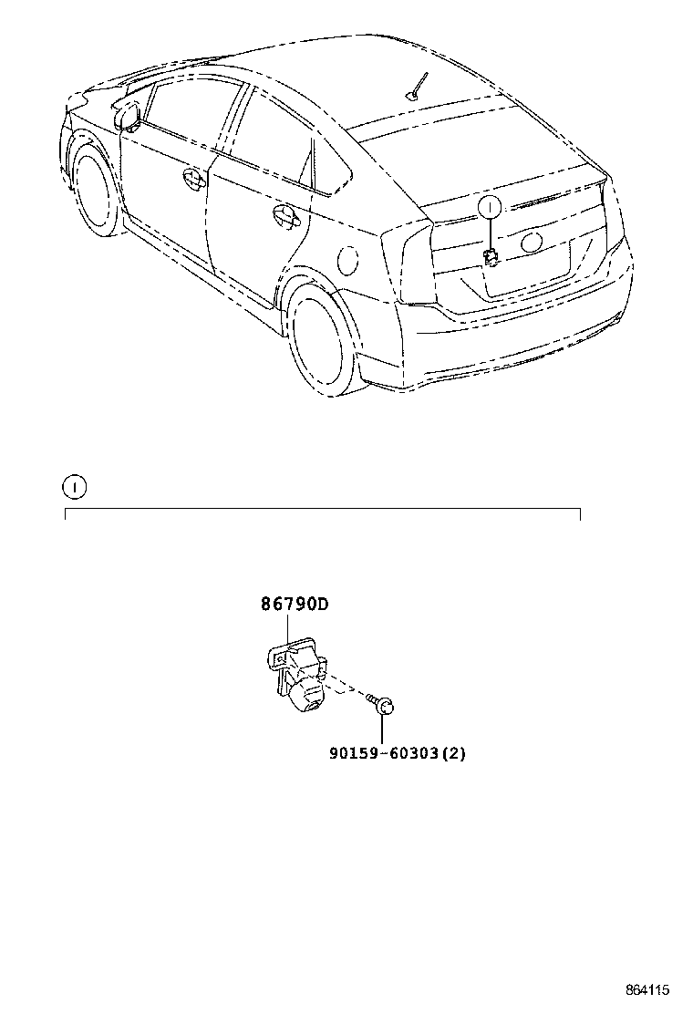  PRIUS PLUG IN LEASE |  REAR MONITOR DISPLAY CAMERA