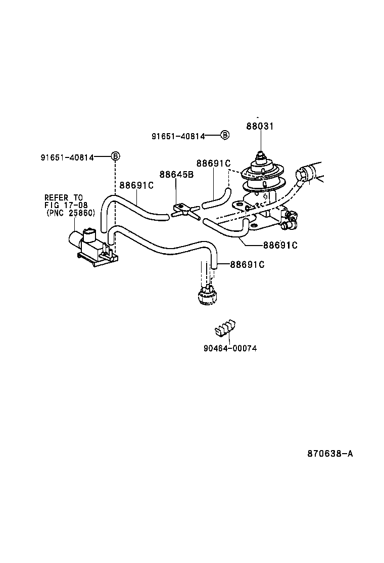  LITE TOWNACE NOAH V |  HEATING AIR CONDITIONING VACUUM PIPING