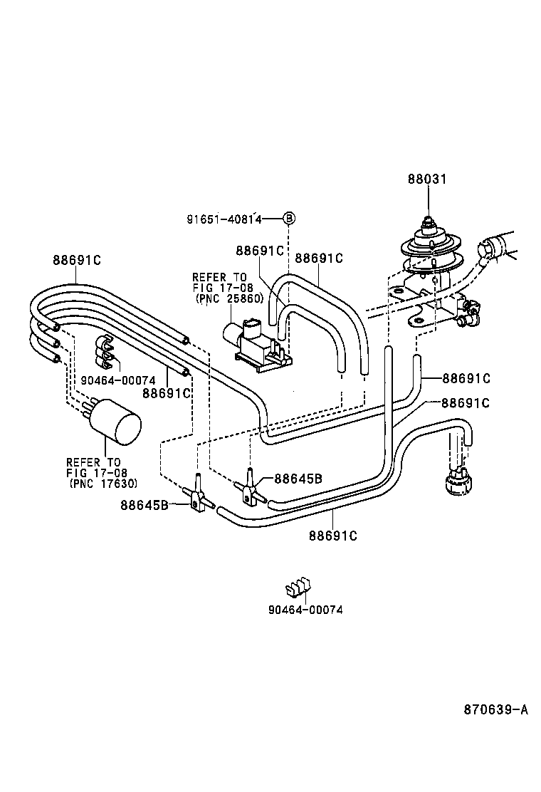 LITE TOWNACE NOAH V |  HEATING AIR CONDITIONING VACUUM PIPING