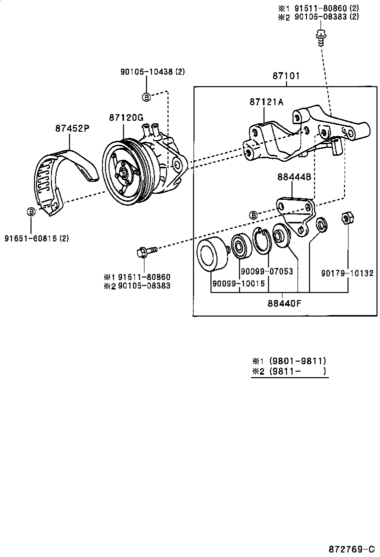  LAND CRUISER 100 |  HEATING AIR CONDITIONING HEATER UNIT BLOWER