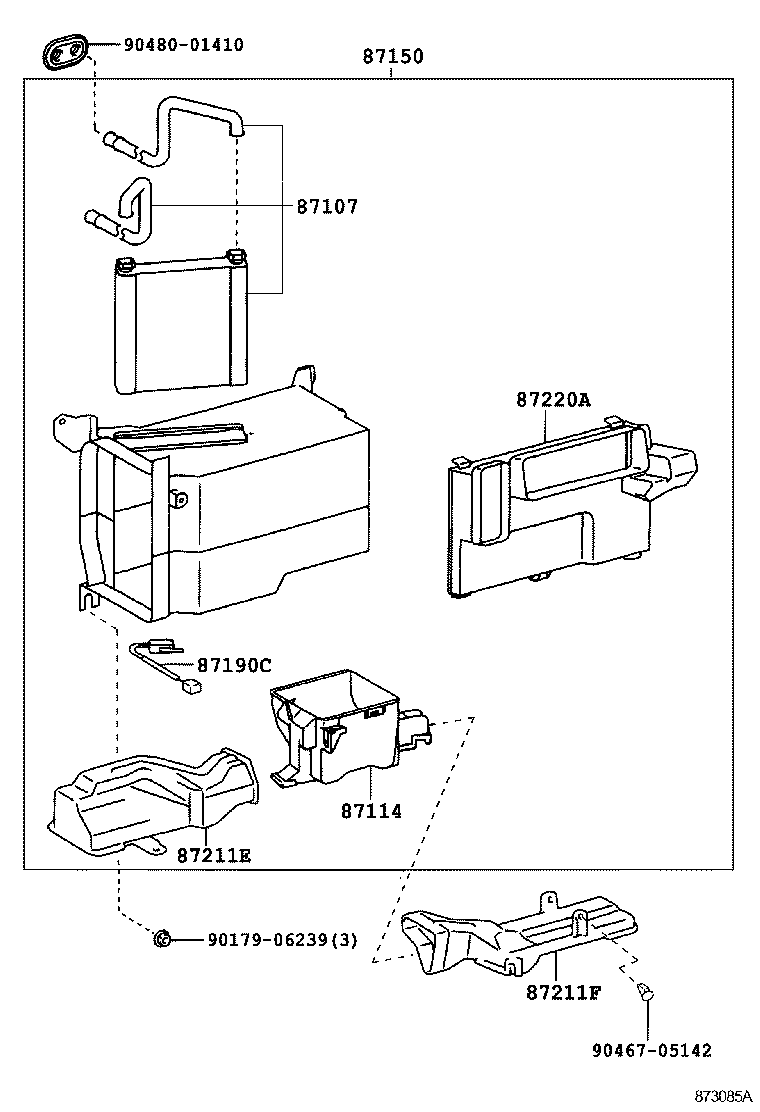  LITE TOWNACE NOAH V |  HEATING AIR CONDITIONING HEATER UNIT BLOWER