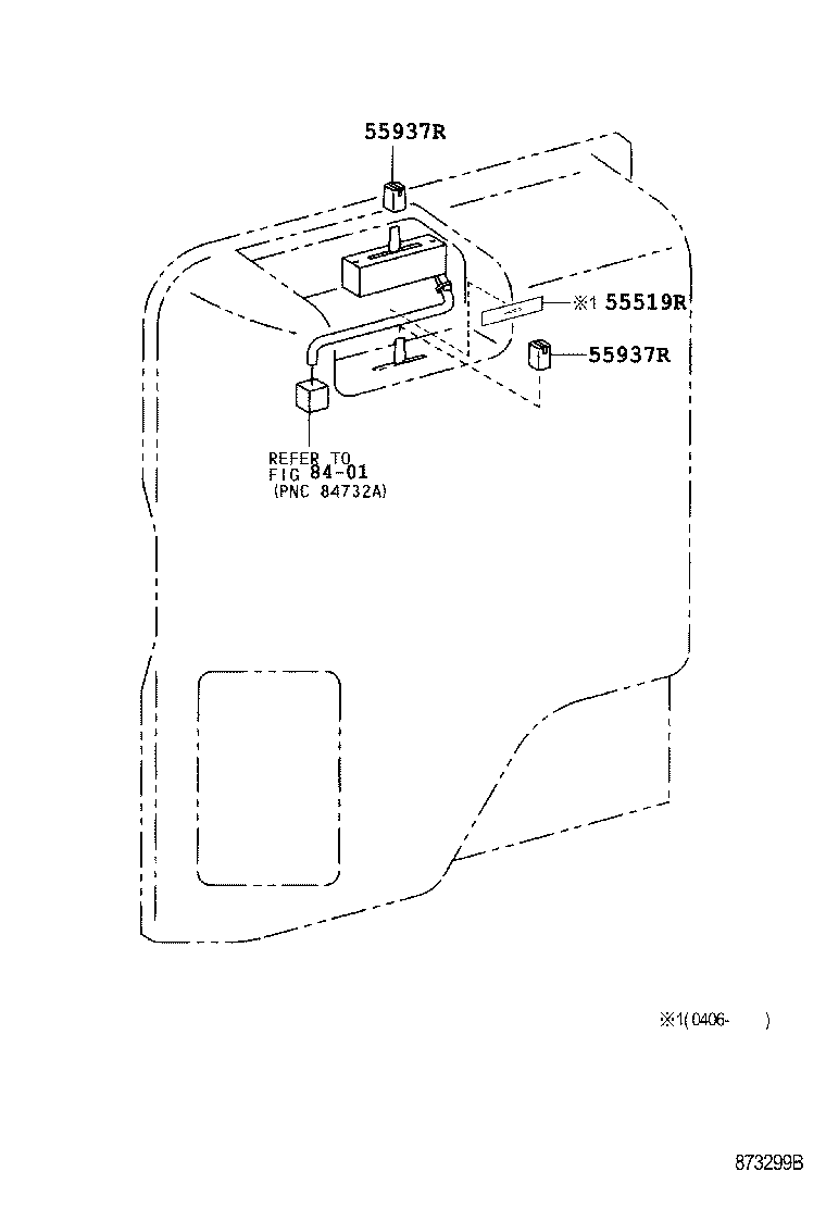  DYNA TOYOACE |  HEATING AIR CONDITIONING CONTROL AIR DUCT