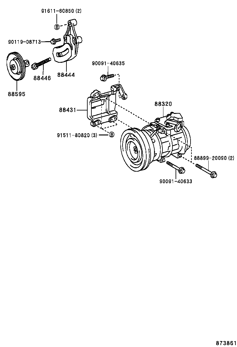  LITE TOWNACE |  HEATING AIR CONDITIONING COMPRESSOR
