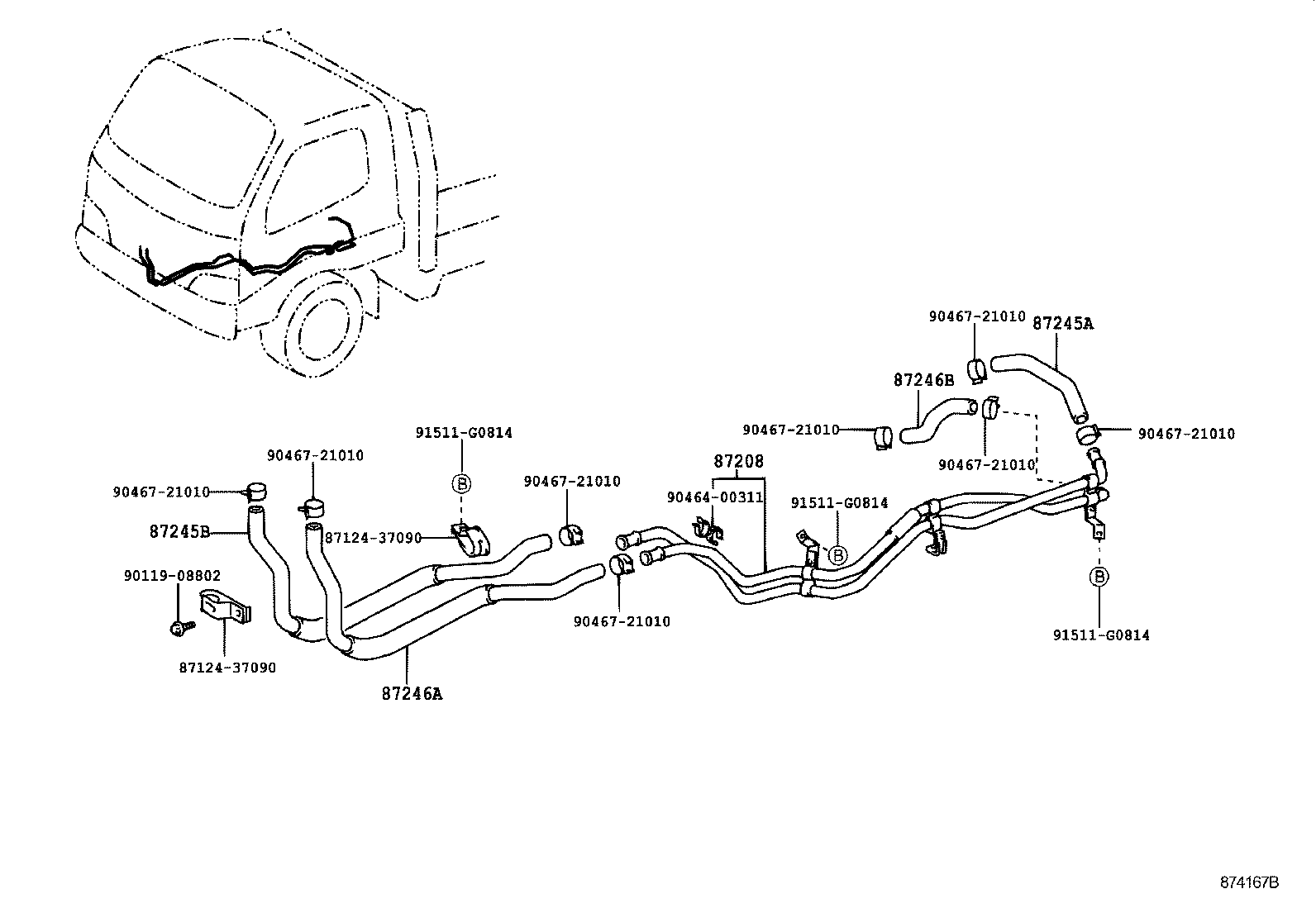  DYNA TOYOACE |  HEATING AIR CONDITIONING WATER PIPING