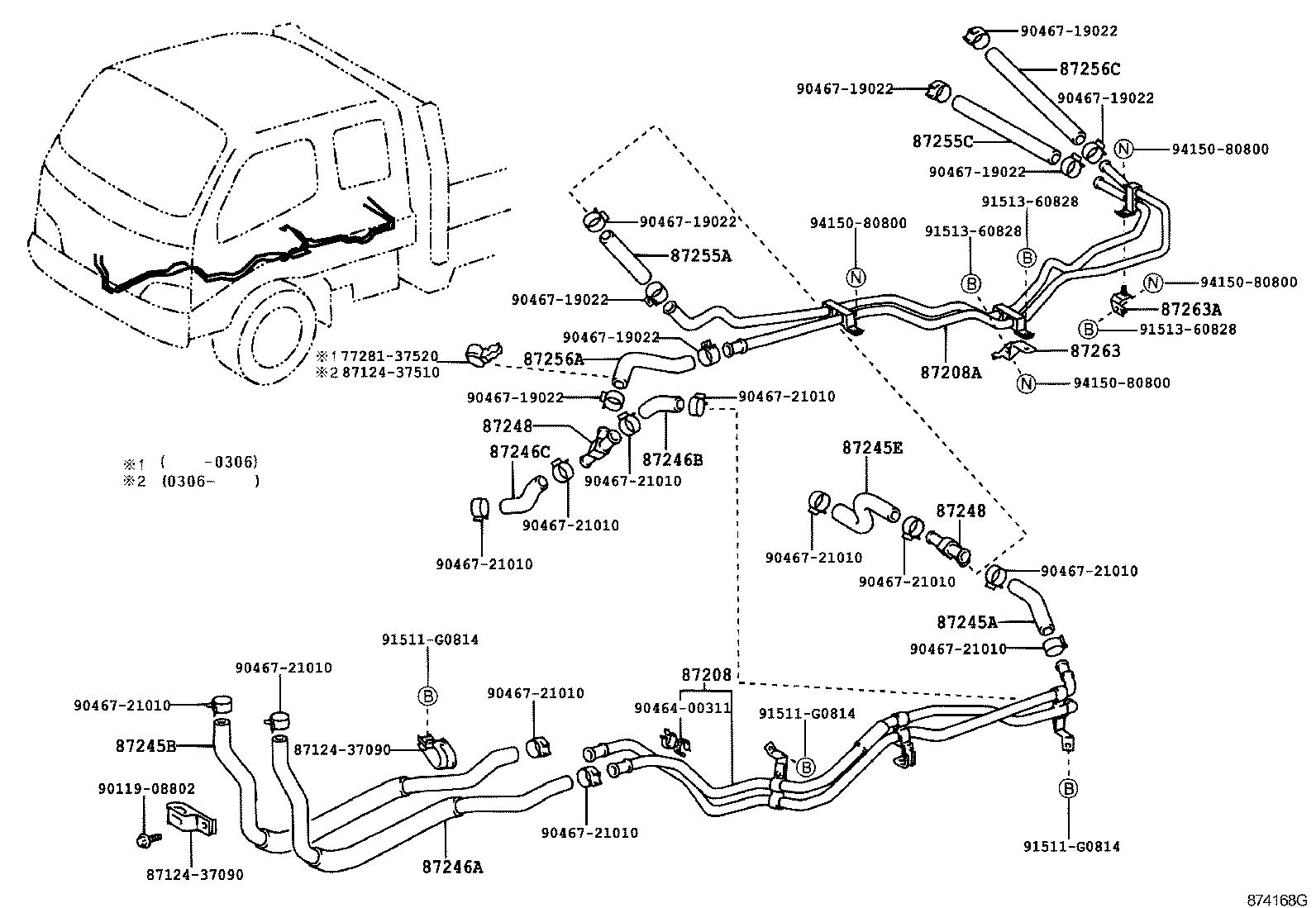  DYNA TOYOACE |  HEATING AIR CONDITIONING WATER PIPING