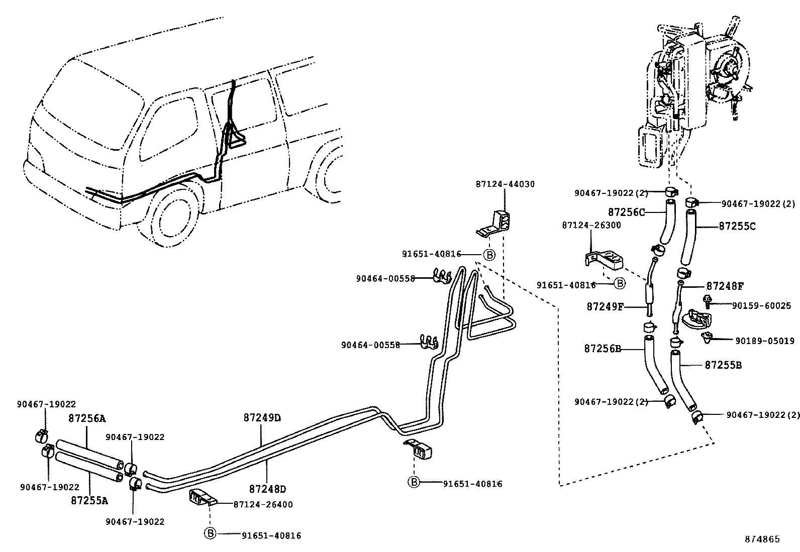  DYNA TOYOACE |  HEATING AIR CONDITIONING WATER PIPING
