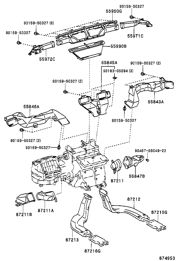  BREVIS |  HEATING AIR CONDITIONING CONTROL AIR DUCT