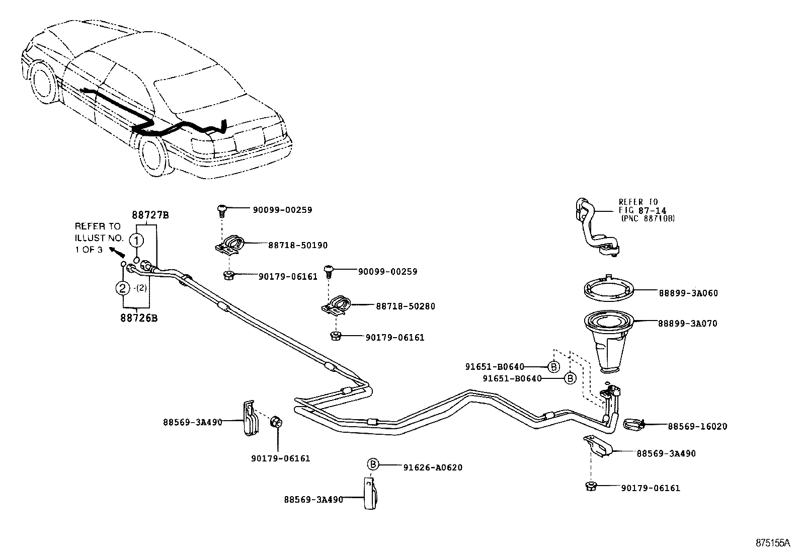  CROWN CROWN MAJESTA |  HEATING AIR CONDITIONING COOLER PIPING