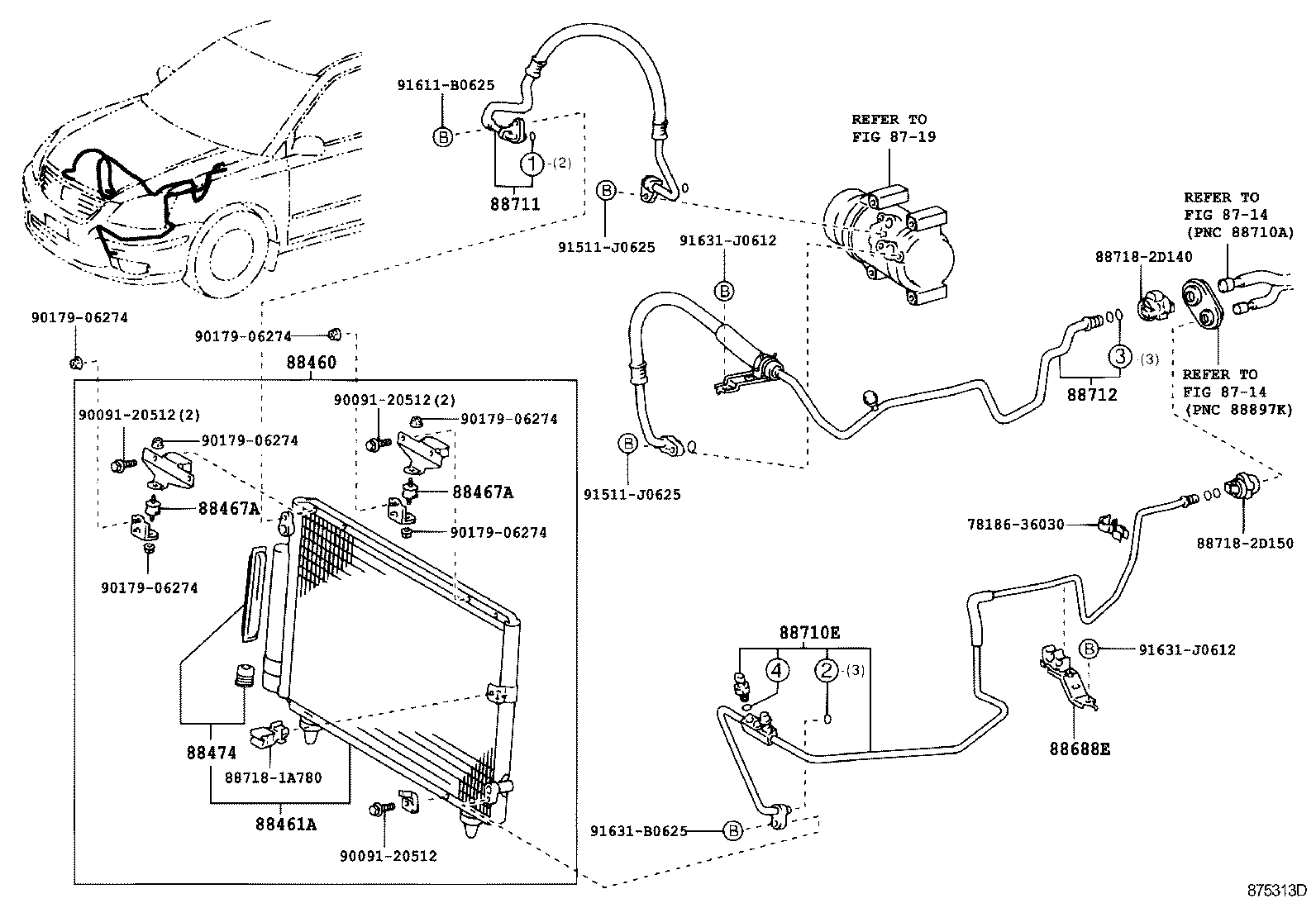  PREMIO ALLION |  HEATING AIR CONDITIONING COOLER PIPING
