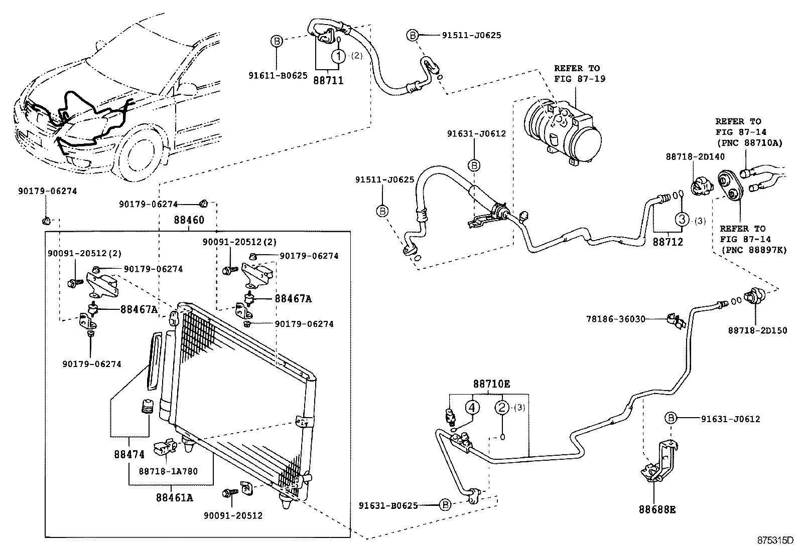  PREMIO ALLION |  HEATING AIR CONDITIONING COOLER PIPING