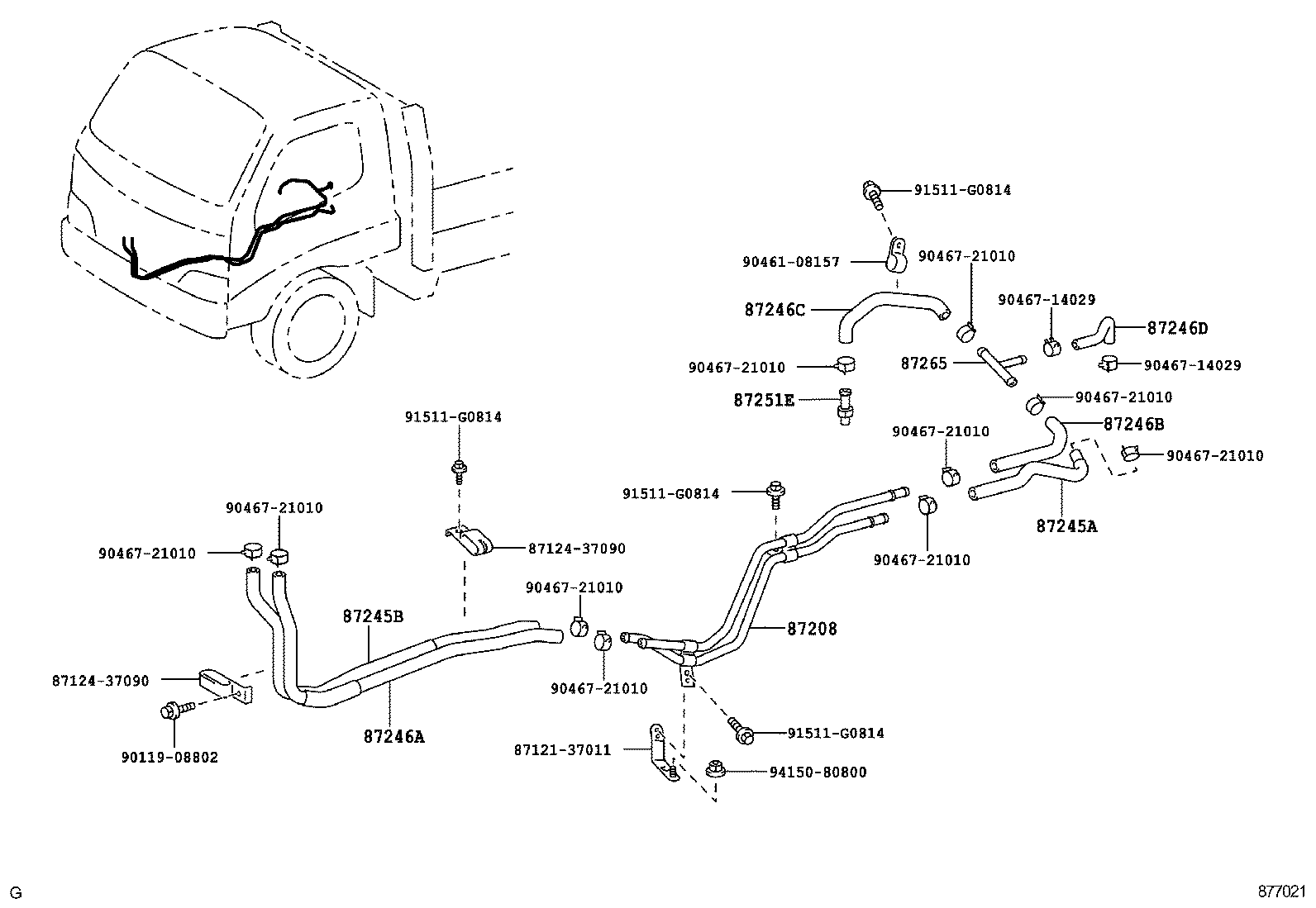  DYNA TOYOACE |  HEATING AIR CONDITIONING WATER PIPING