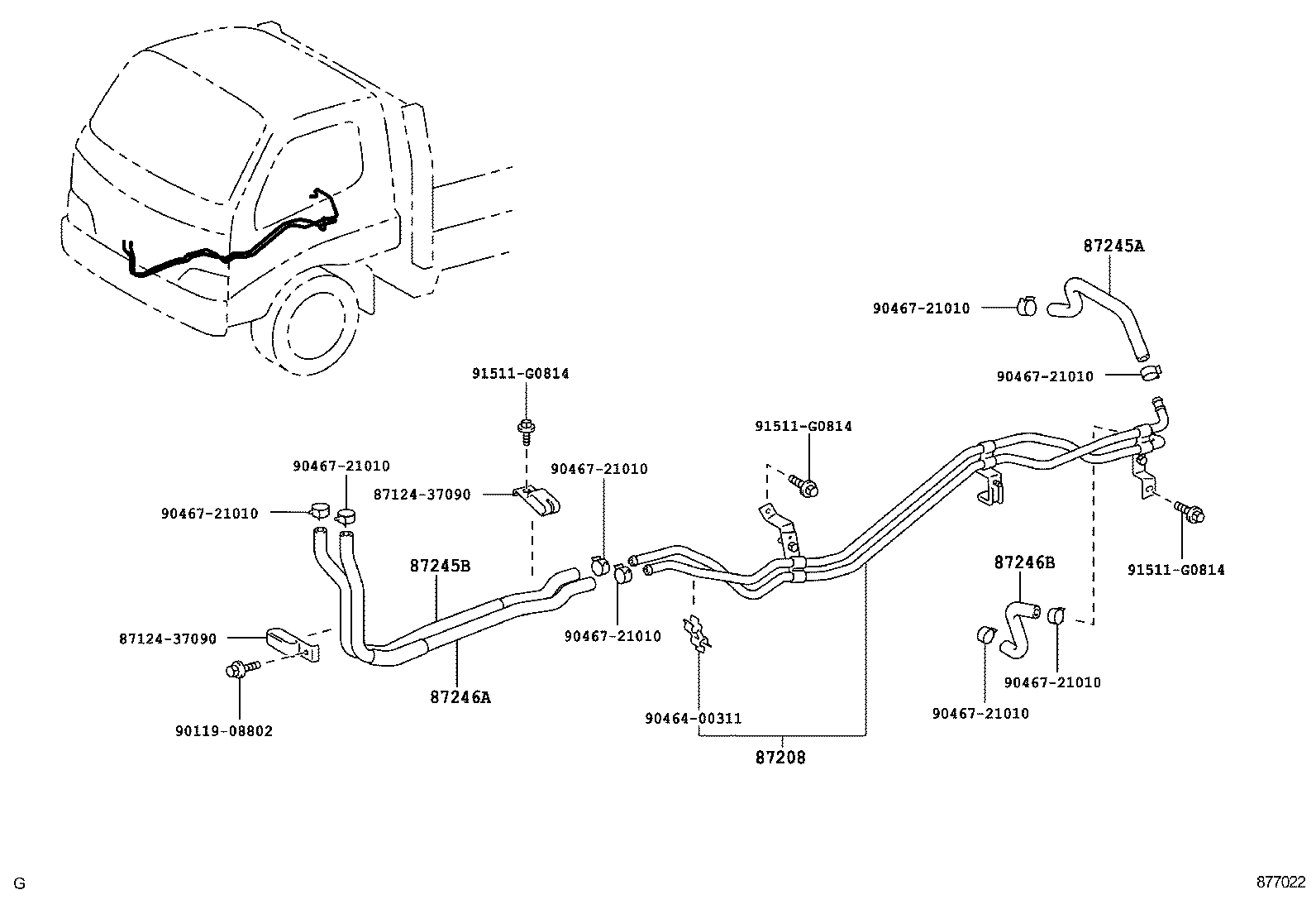  DYNA TOYOACE |  HEATING AIR CONDITIONING WATER PIPING