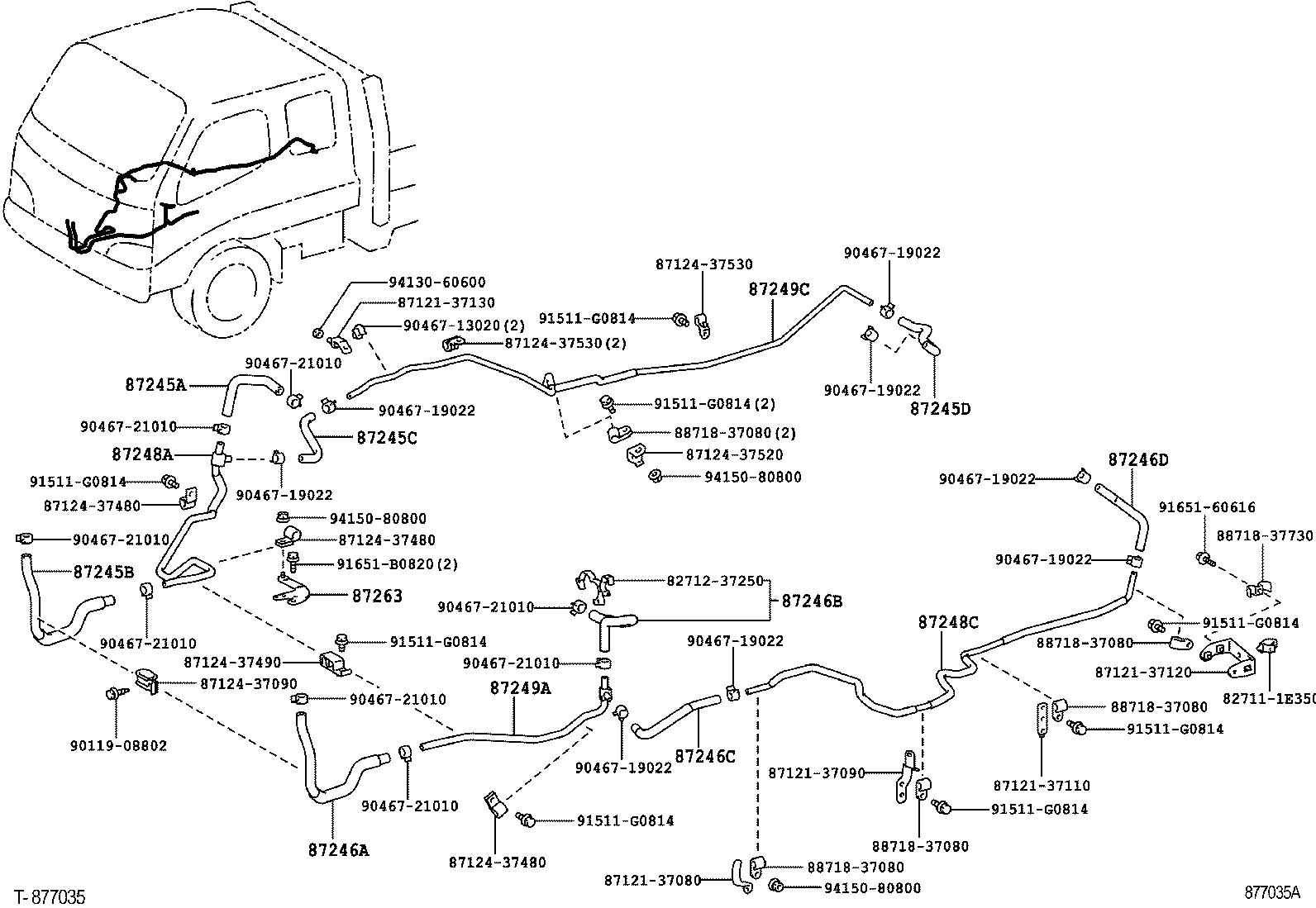  DYNA TOYOACE |  HEATING AIR CONDITIONING WATER PIPING