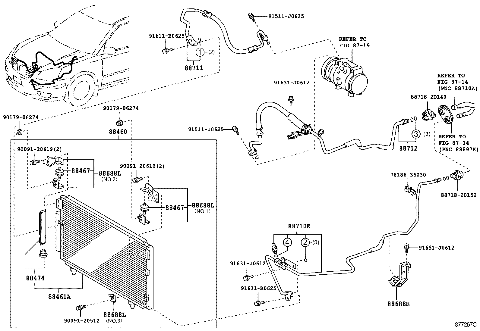  PREMIO ALLION |  HEATING AIR CONDITIONING COOLER PIPING