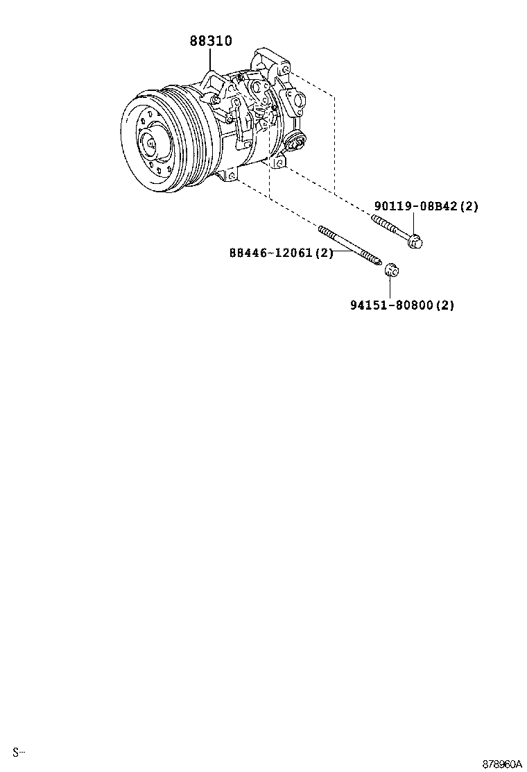  AURIS |  HEATING AIR CONDITIONING COMPRESSOR