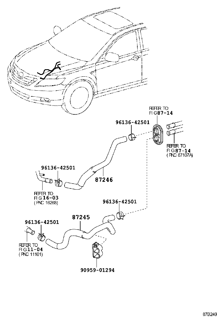  CAMRY |  HEATING AIR CONDITIONING WATER PIPING