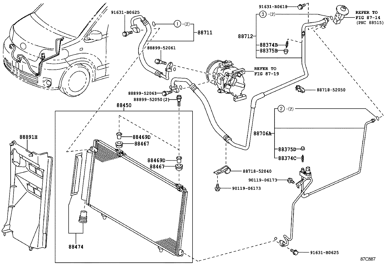  PORTE |  HEATING AIR CONDITIONING COOLER PIPING