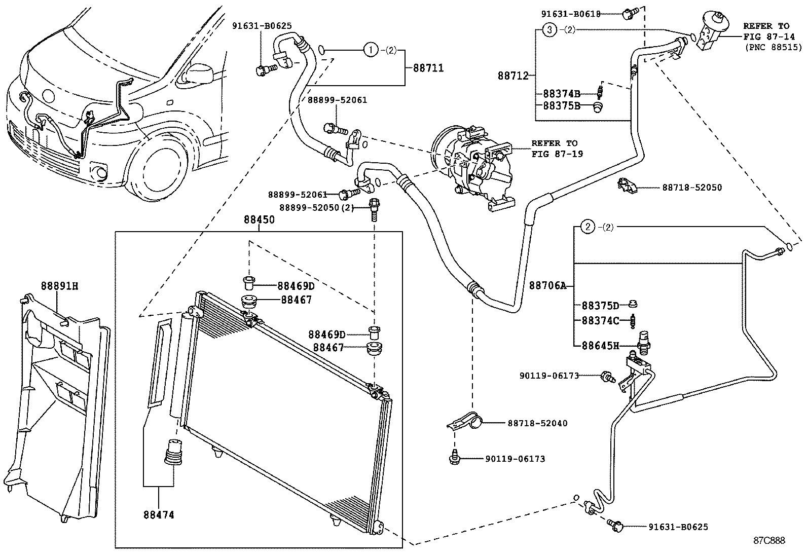  PORTE |  HEATING AIR CONDITIONING COOLER PIPING