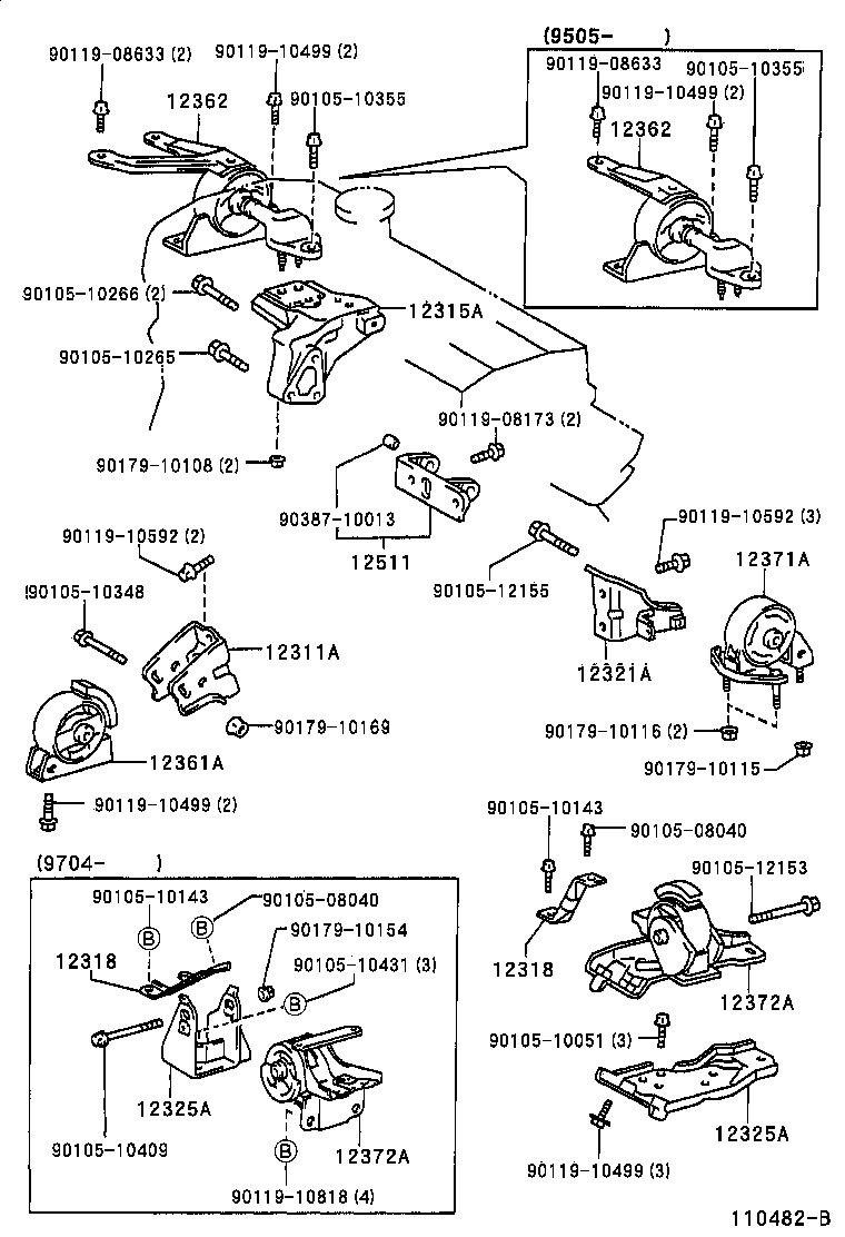  COROLLA |  MOUNTING