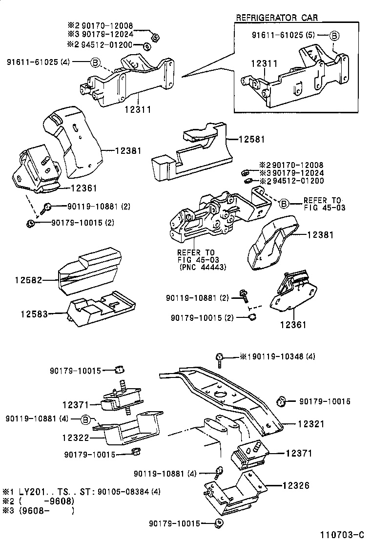  DYNA 150 TOYOACE G15 |  MOUNTING