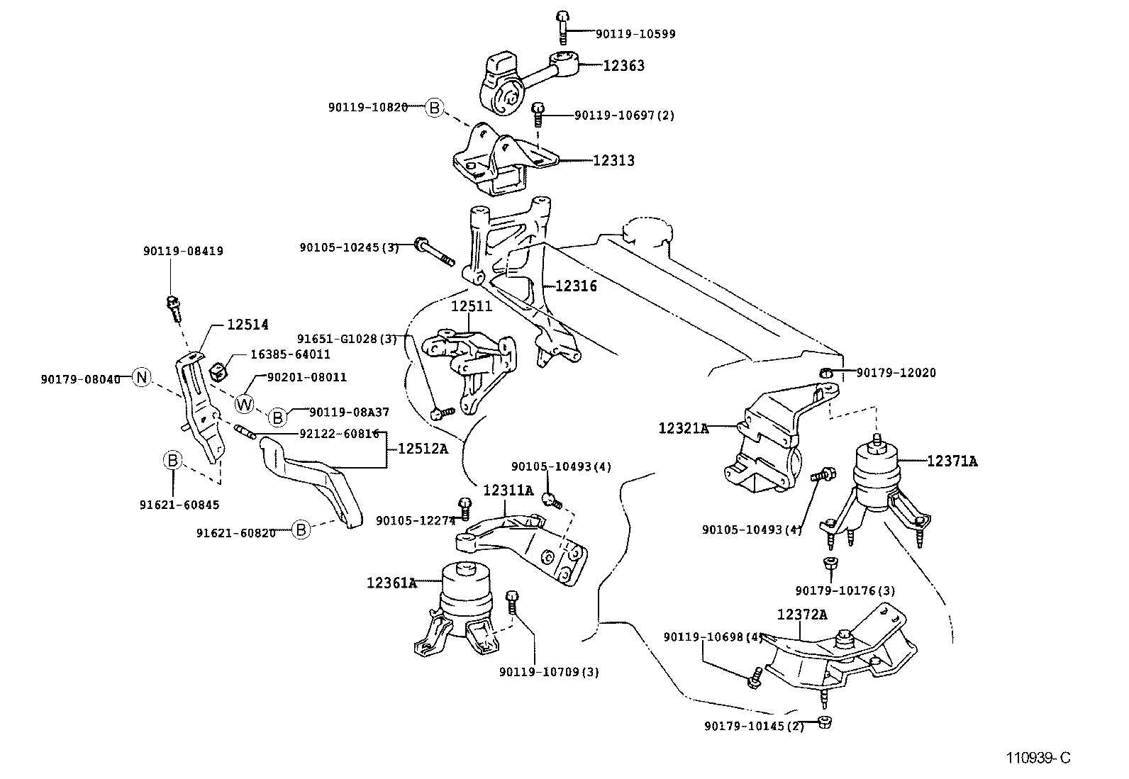  HARRIER |  MOUNTING