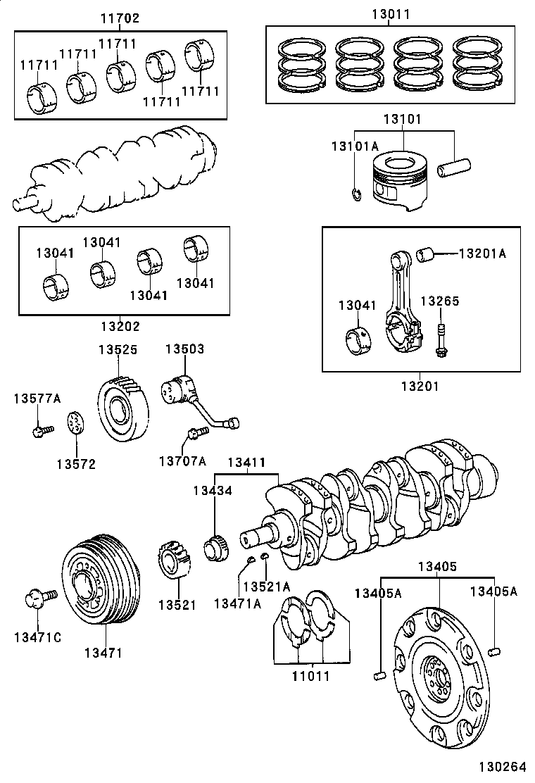  MEGA CRUISER |  CRANKSHAFT PISTON
