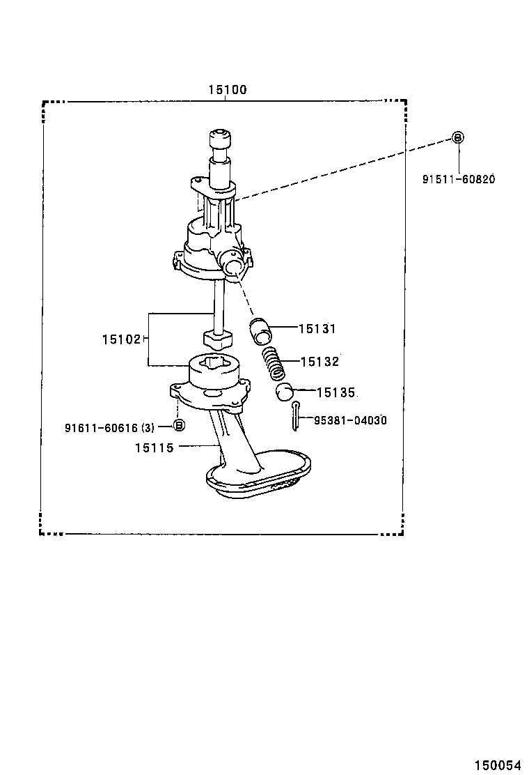  LITE TOWNACE TRUCK |  ENGINE OIL PUMP