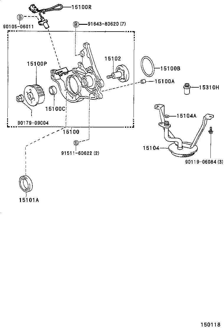  RAUM |  ENGINE OIL PUMP