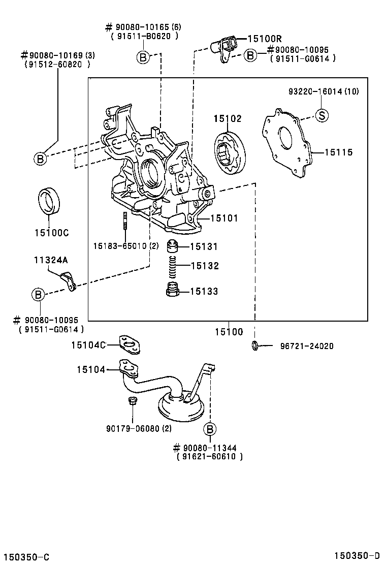  PRONARD |  ENGINE OIL PUMP