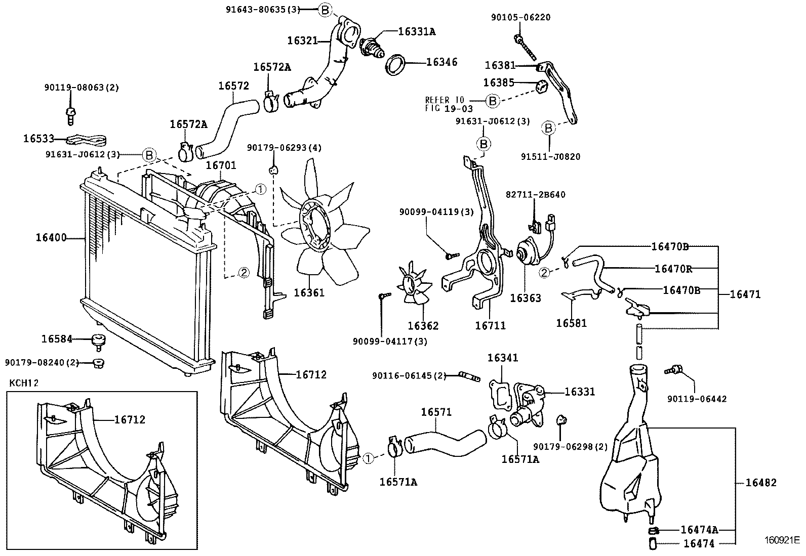  GRANVIA GRAND HIACE |  RADIATOR WATER OUTLET