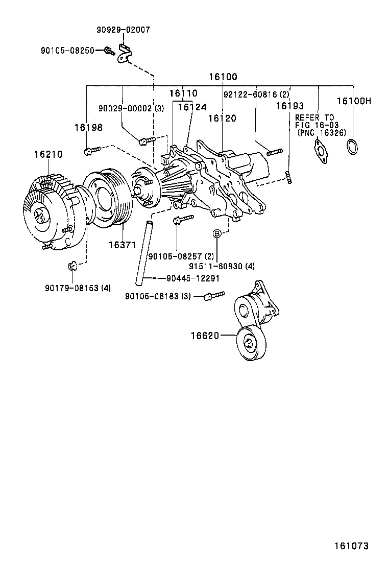  ORIGIN |  WATER PUMP