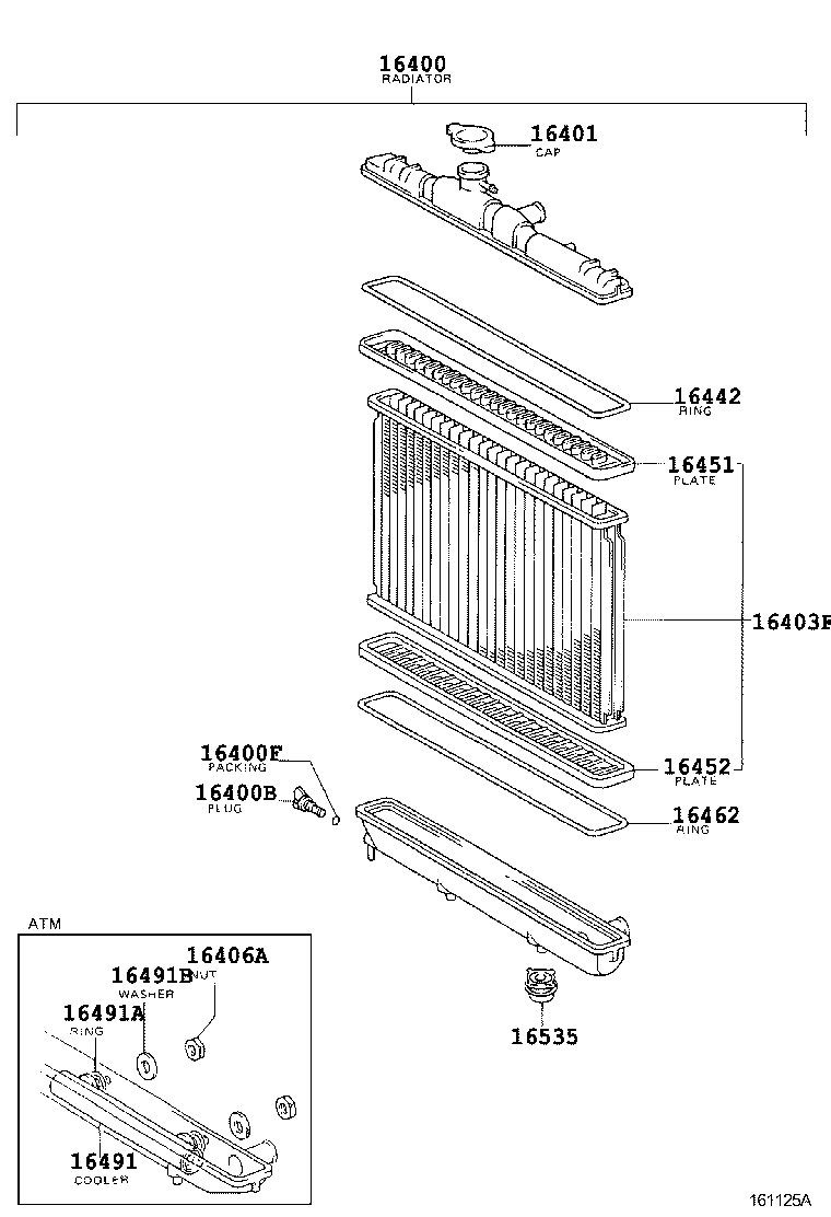  COROLLA |  RADIATOR WATER OUTLET