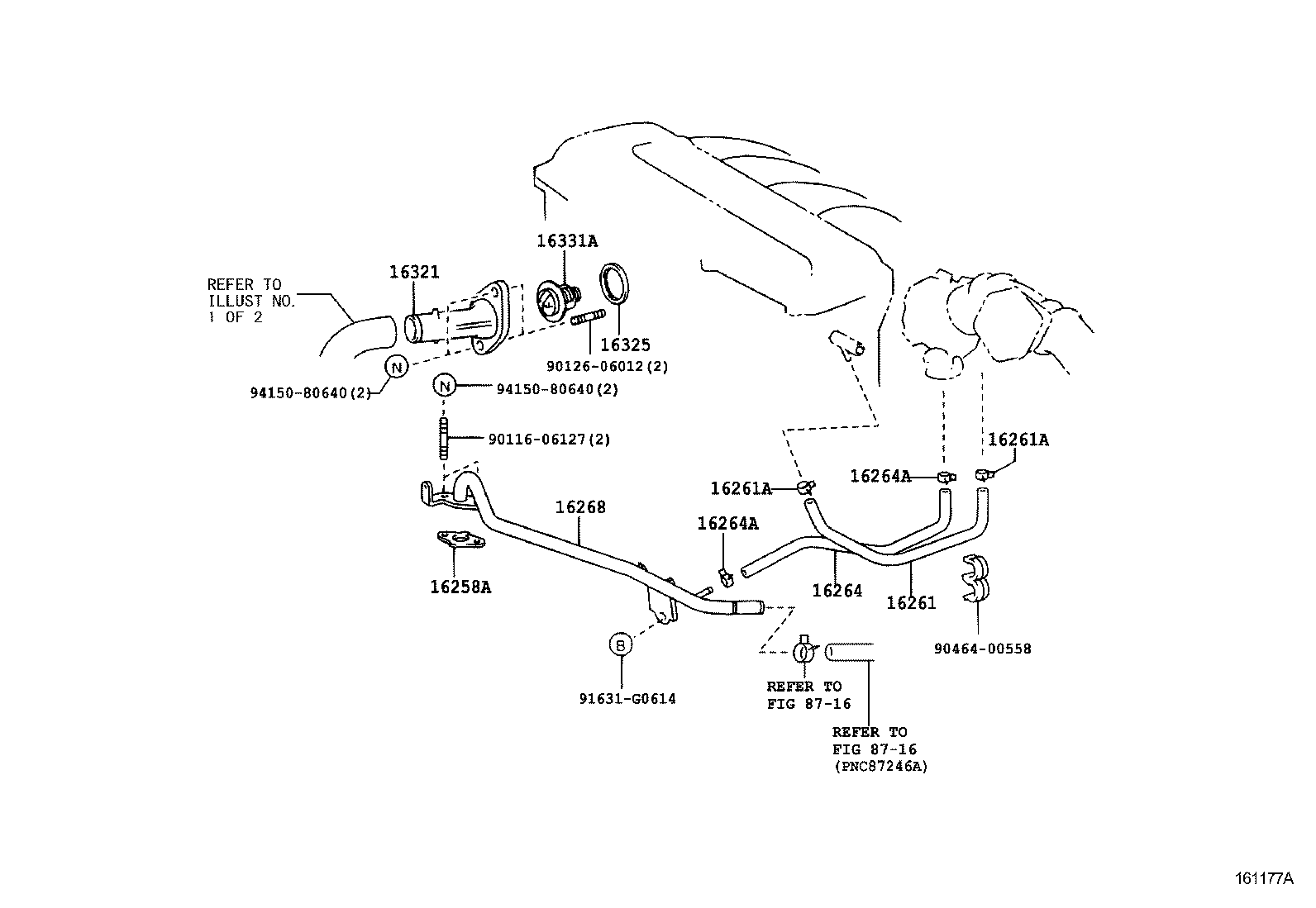  HARRIER |  RADIATOR WATER OUTLET