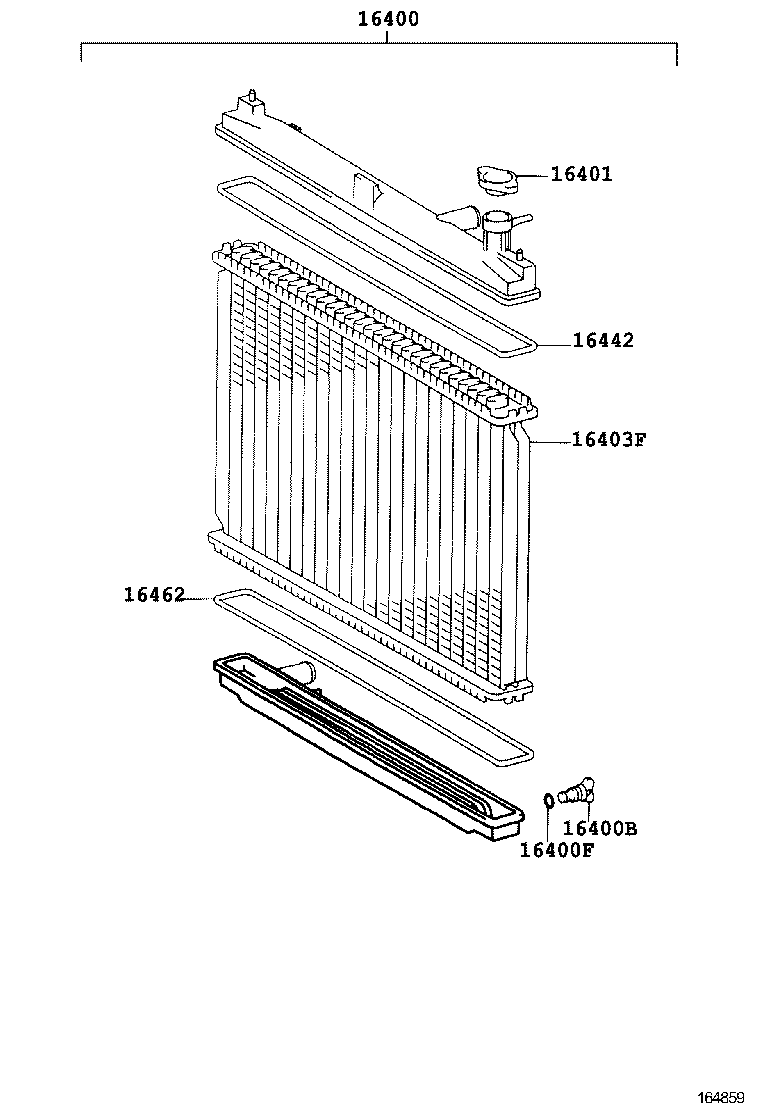  GRANVIA GRAND HIACE |  RADIATOR WATER OUTLET