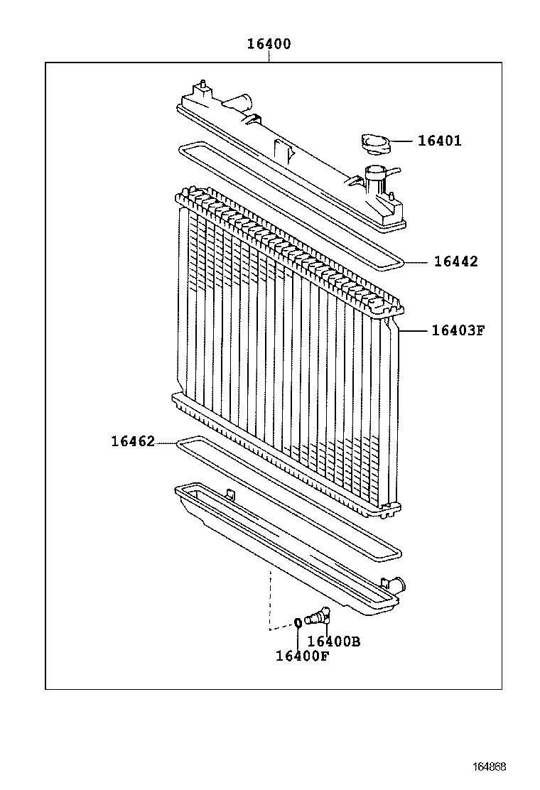  REGIUS TOURING HIACE |  RADIATOR WATER OUTLET