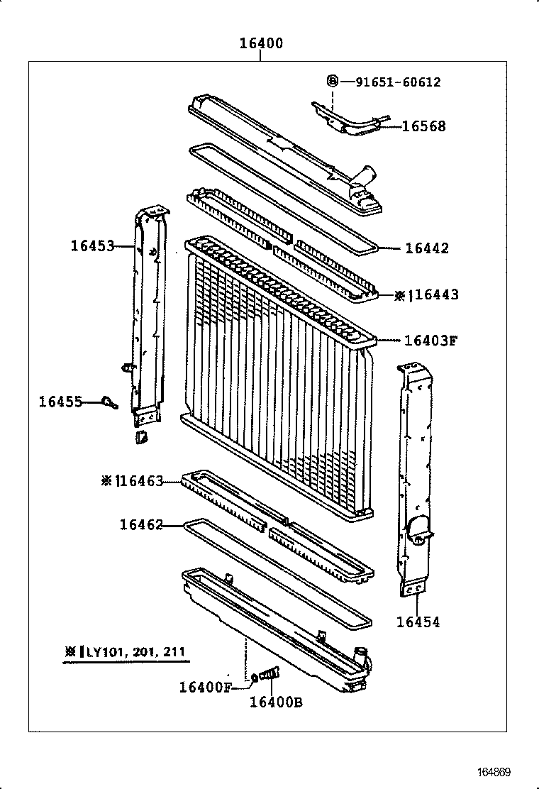  DYNA 150 TOYOACE G15 |  RADIATOR WATER OUTLET