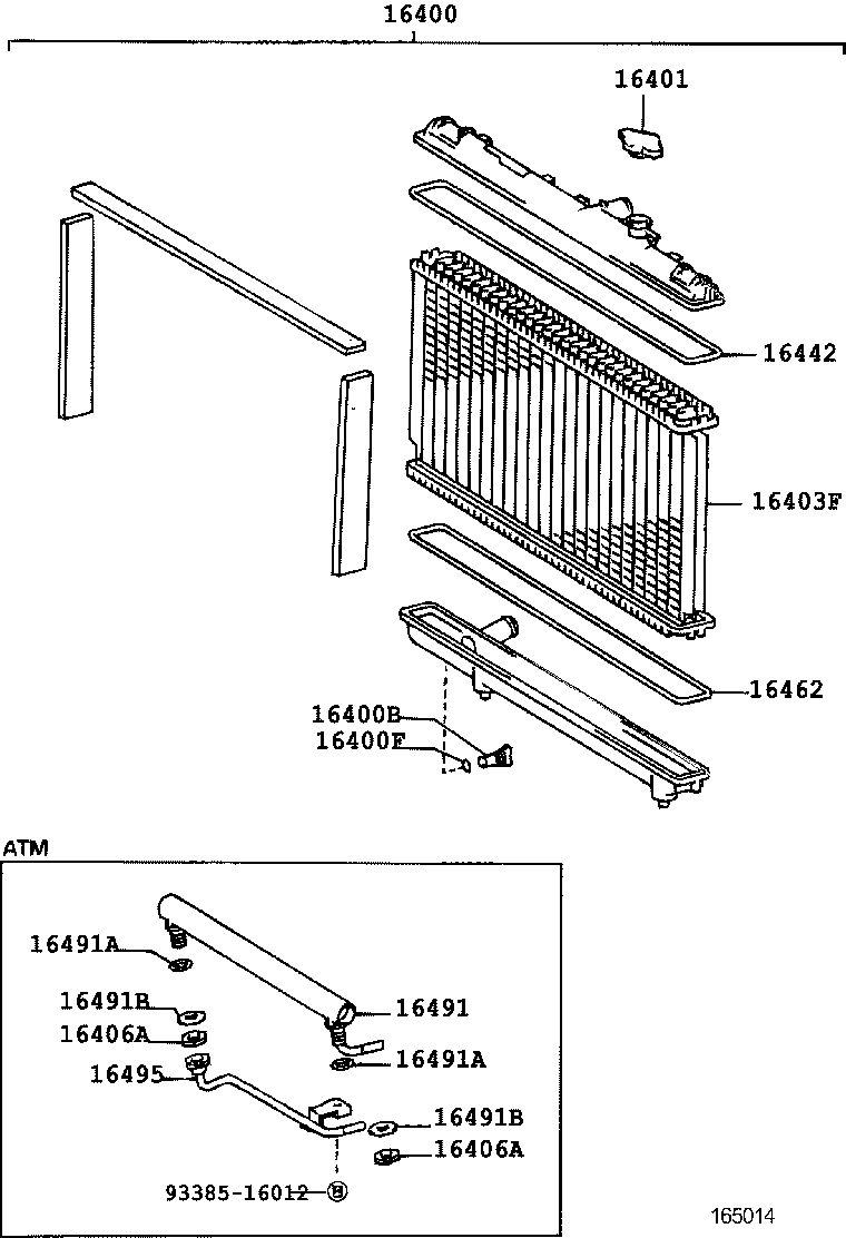  CURREN |  RADIATOR WATER OUTLET