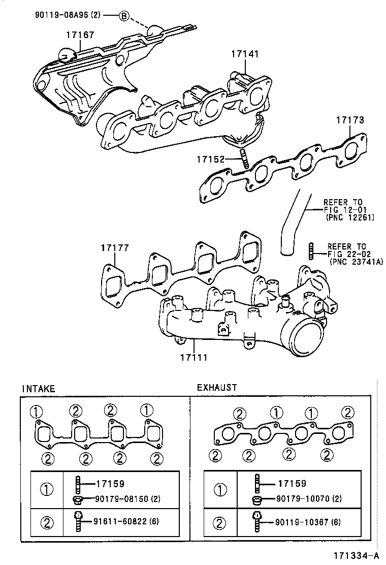  DYNA 150 TOYOACE G15 |  MANIFOLD