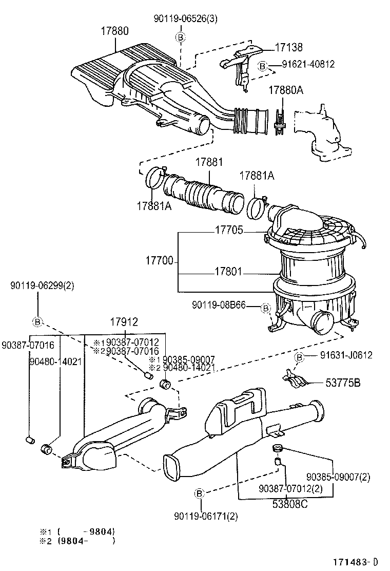  HILUX |  AIR CLEANER