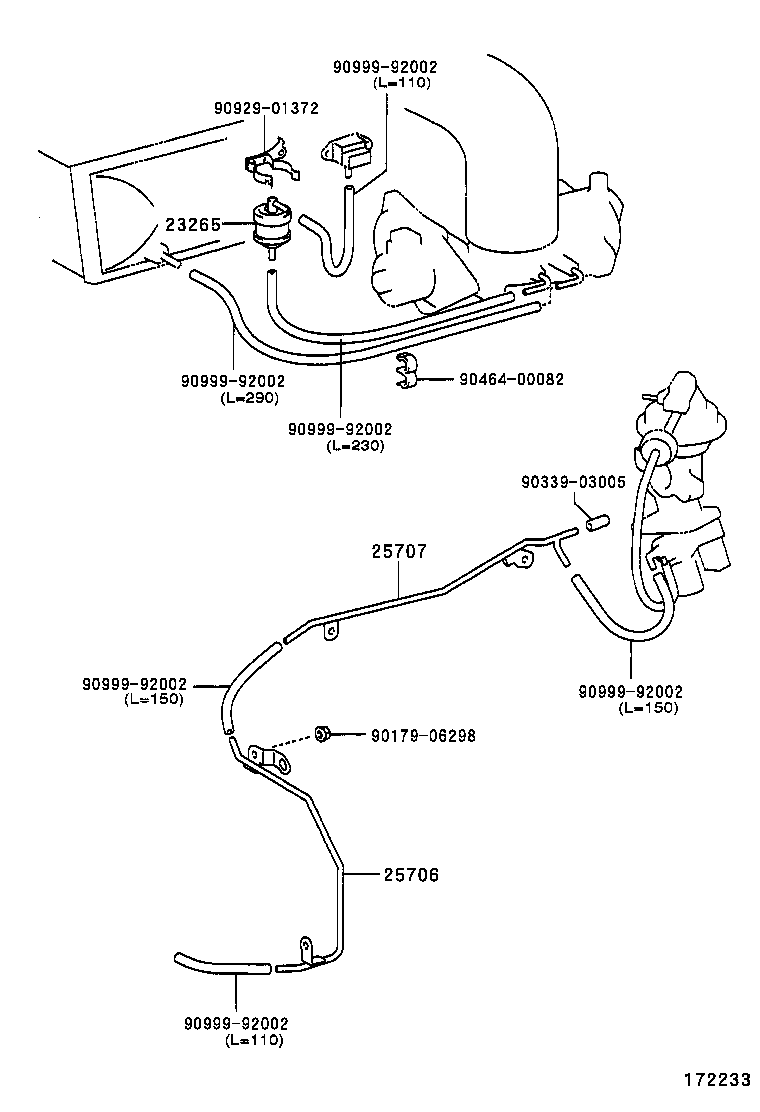  REGIUS TOURING HIACE |  VACUUM PIPING
