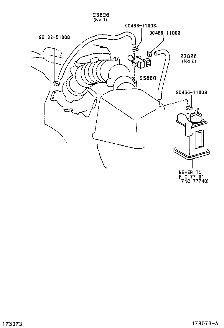  CAMRY |  VACUUM PIPING