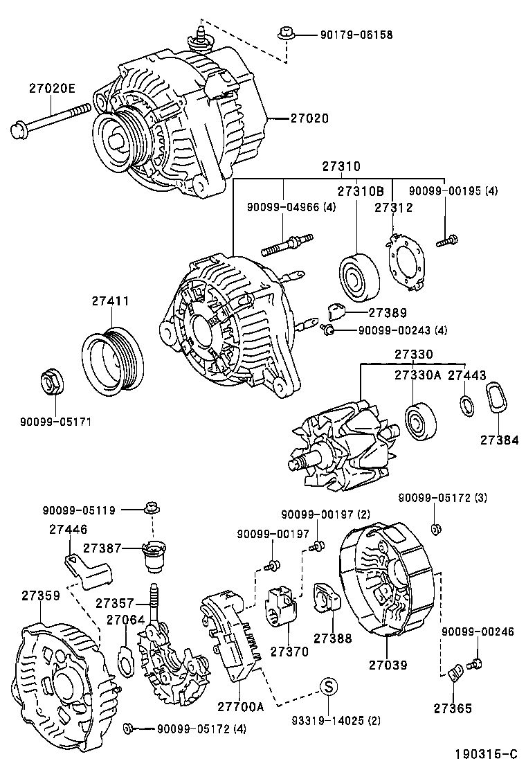  MARK 2 WG |  ALTERNATOR