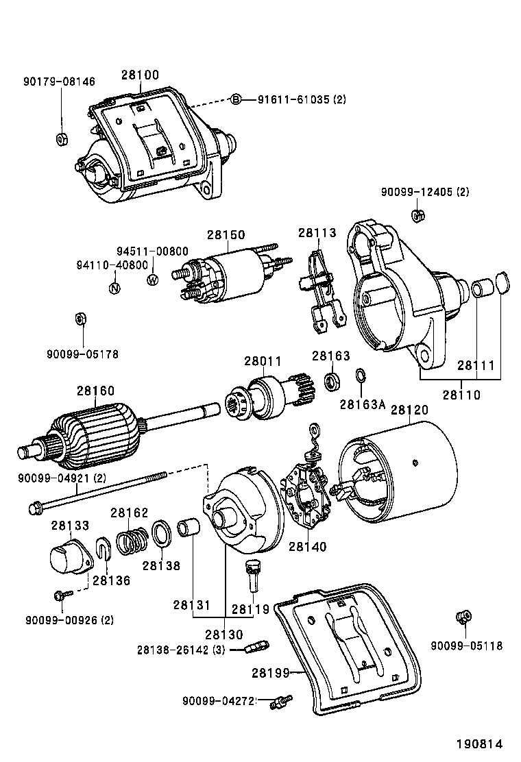  LITE TOWNACE TRUCK |  STARTER