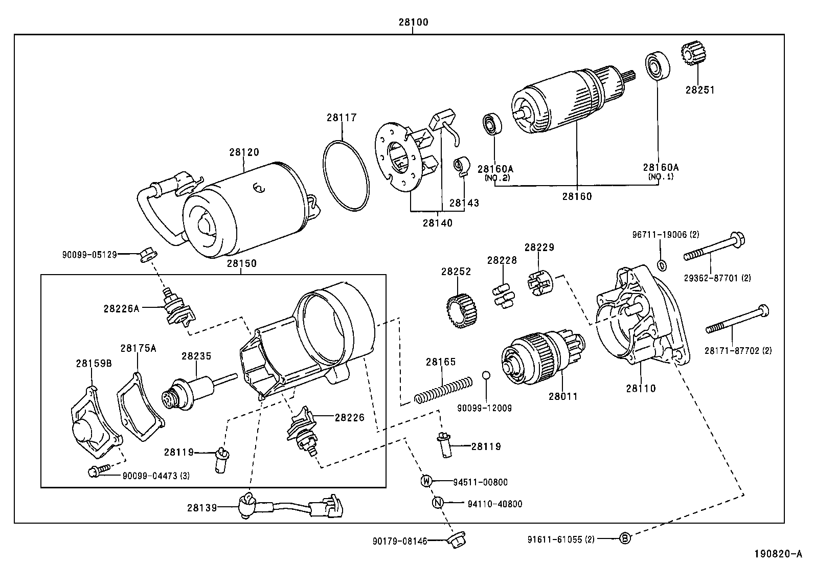  LITE TOWNACE TRUCK |  STARTER