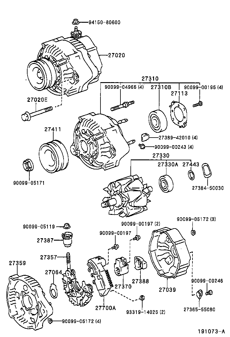  HIACE REGIUSACE |  ALTERNATOR