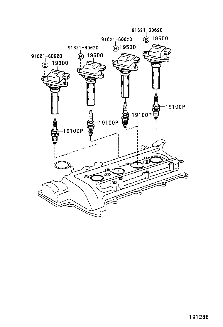  DUET |  IGNITION COIL SPARK PLUG