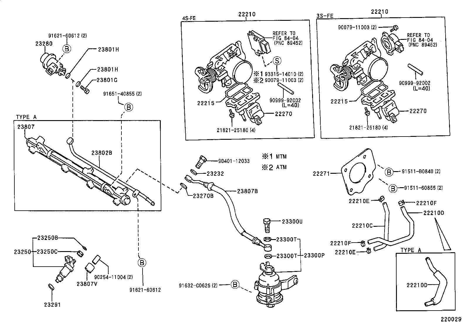  CARINA ED |  FUEL INJECTION SYSTEM