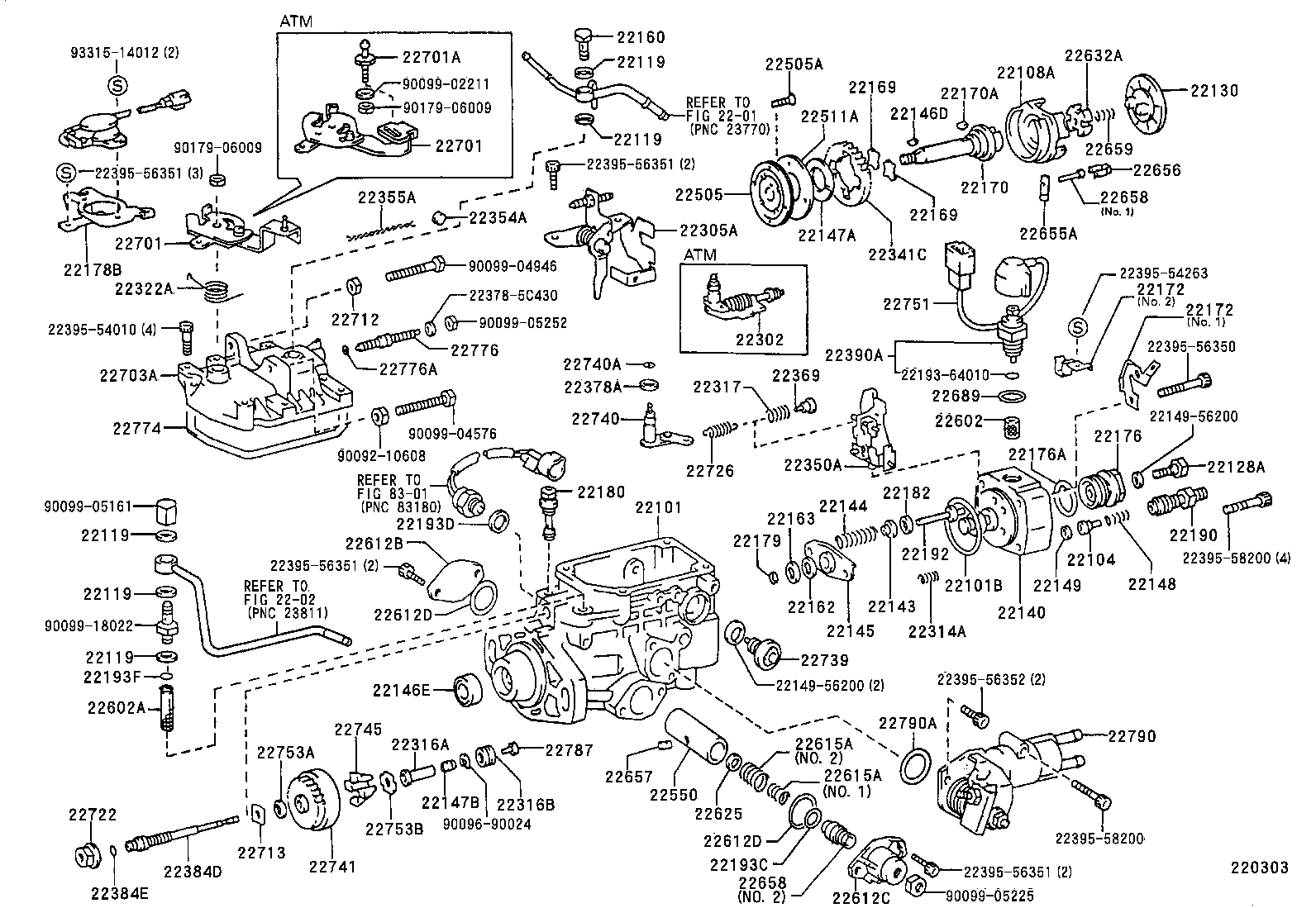  DYNA 150 TOYOACE G15 |  INJECTION PUMP BODY