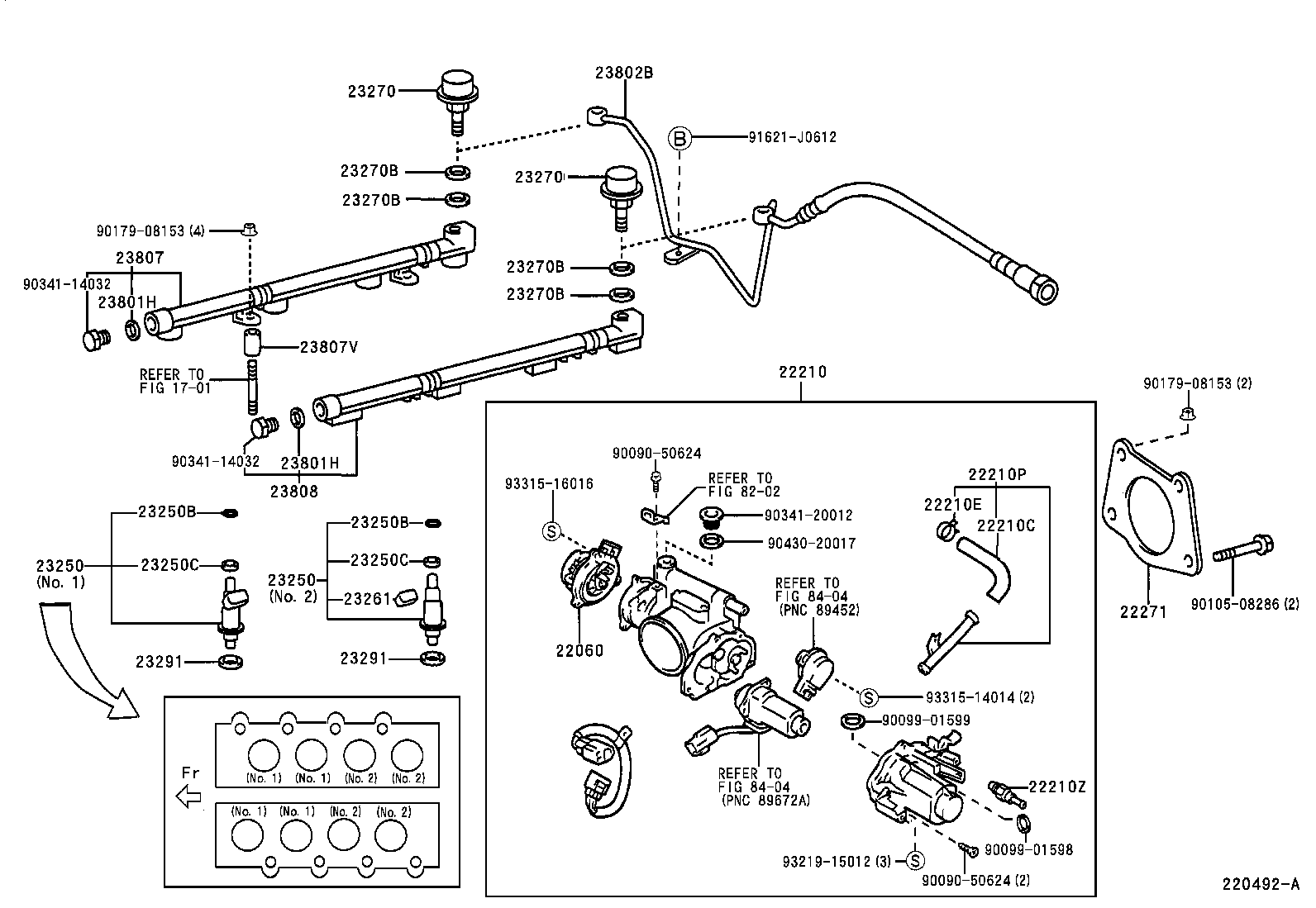  CROWN CROWN MAJESTA |  FUEL INJECTION SYSTEM