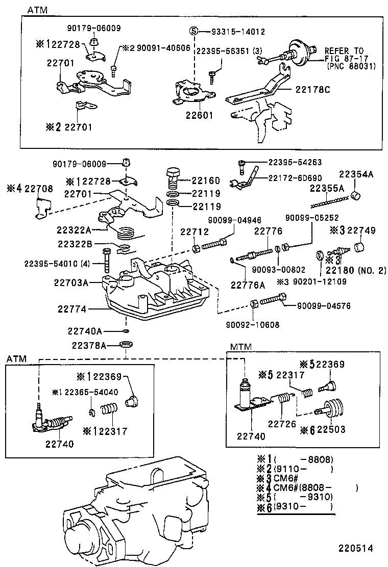  LITE TOWNACE TRUCK |  INJECTION PUMP BODY